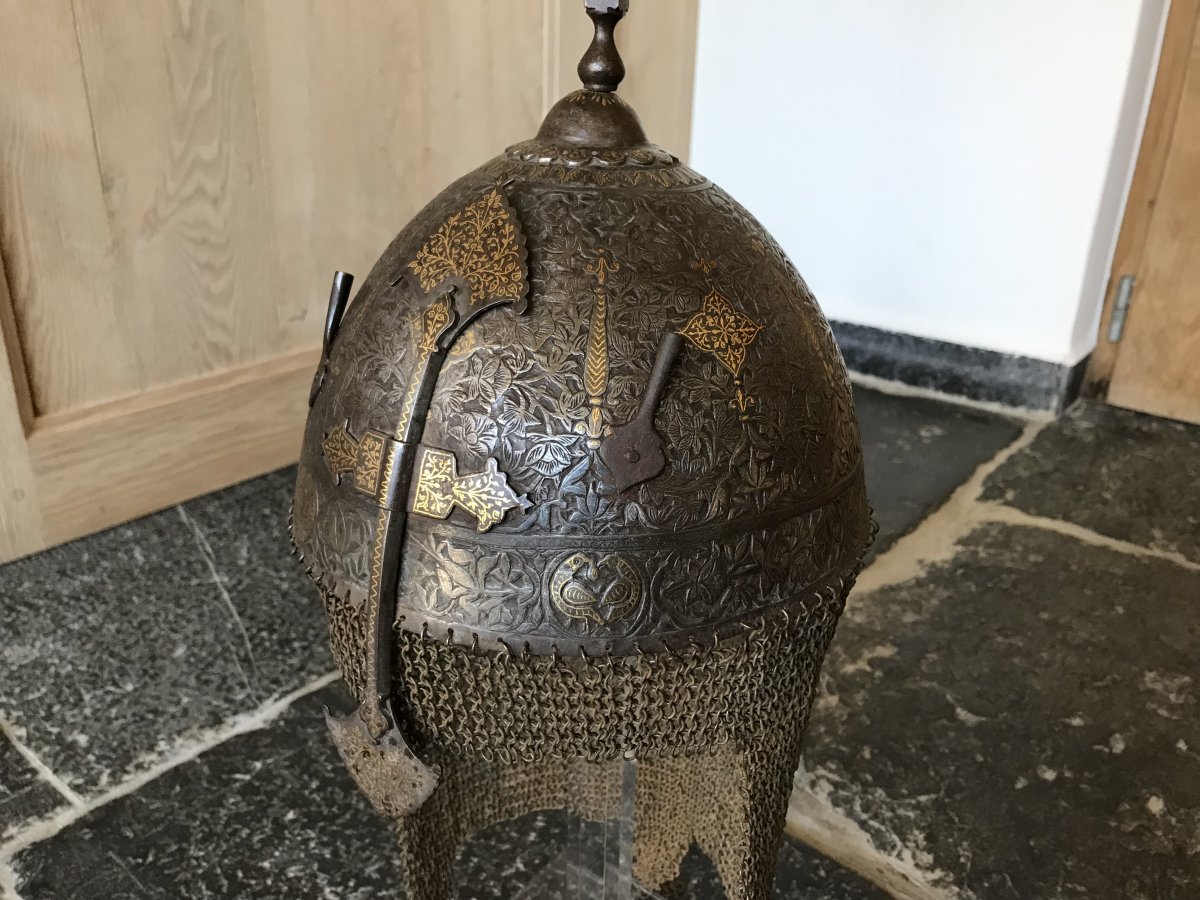 Very Beautiful Indian Kula Khud Helmet-photo-1
