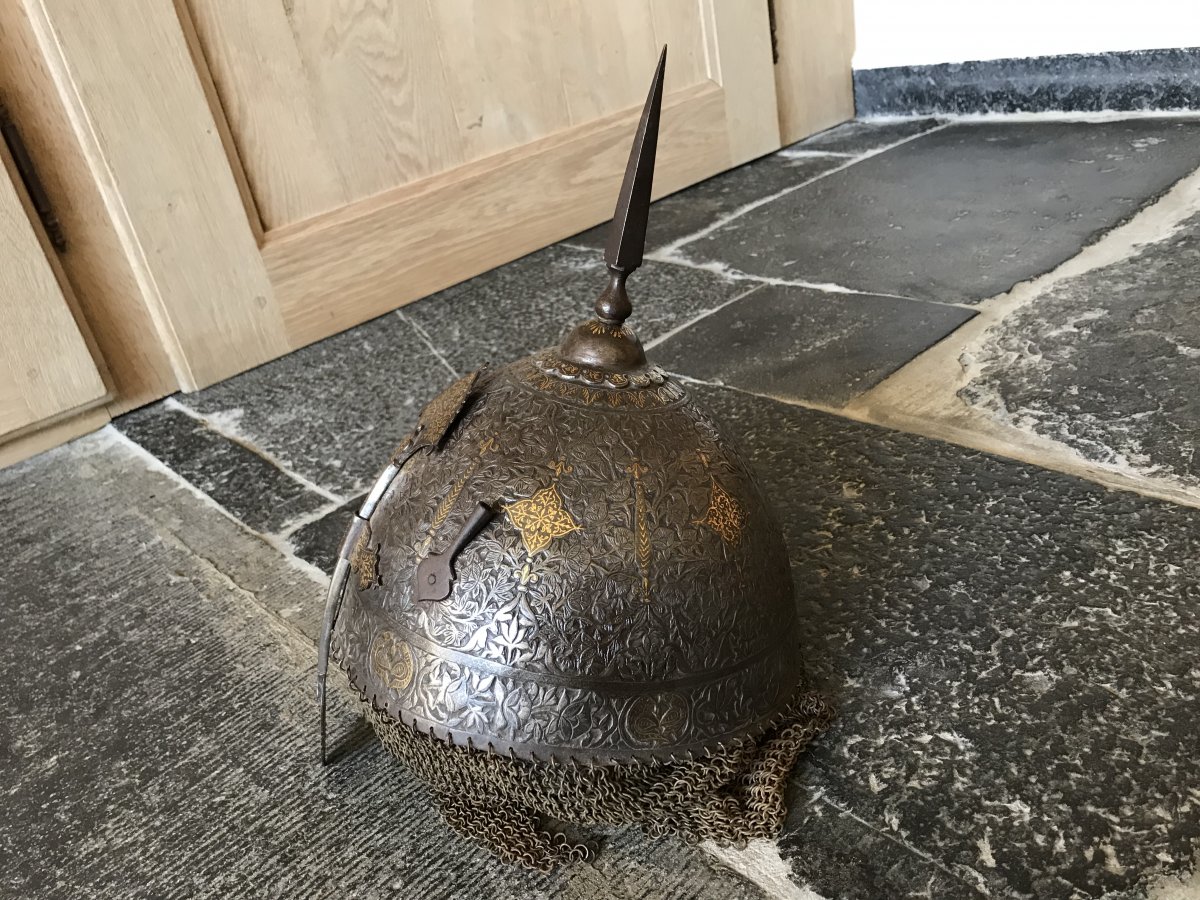Very Beautiful Indian Kula Khud Helmet-photo-6