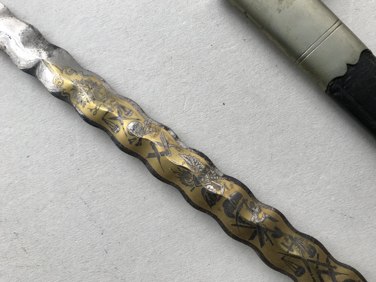 Splendid Masonic Dagger-photo-7