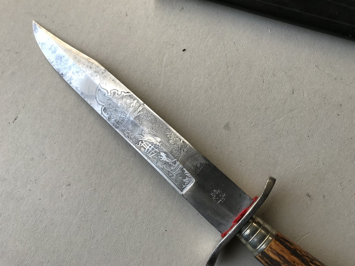 Beau Couteau Bowie Allemand-photo-1