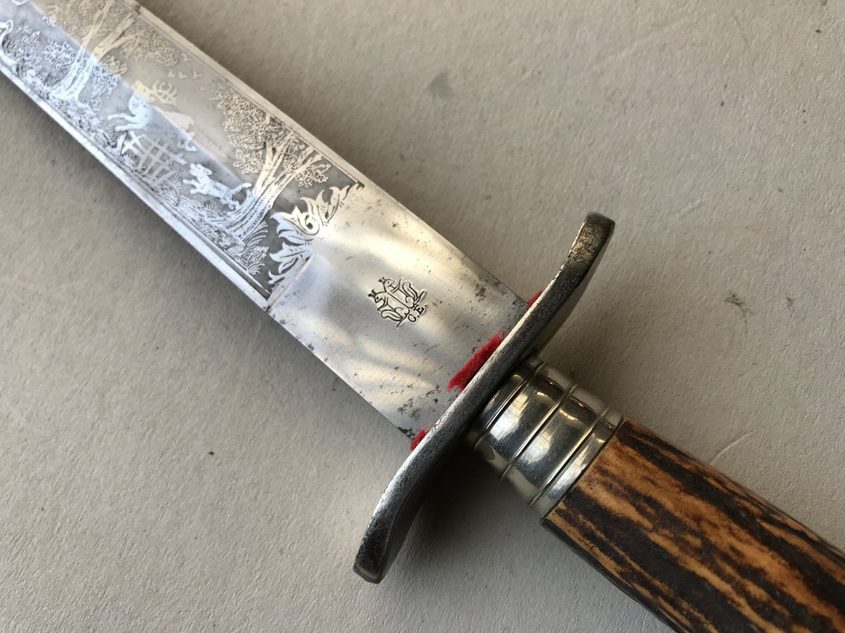 Beau Couteau Bowie Allemand-photo-2