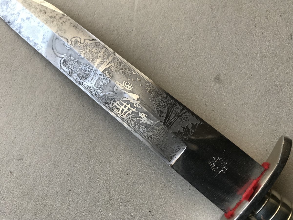 Beau Couteau Bowie Allemand-photo-3