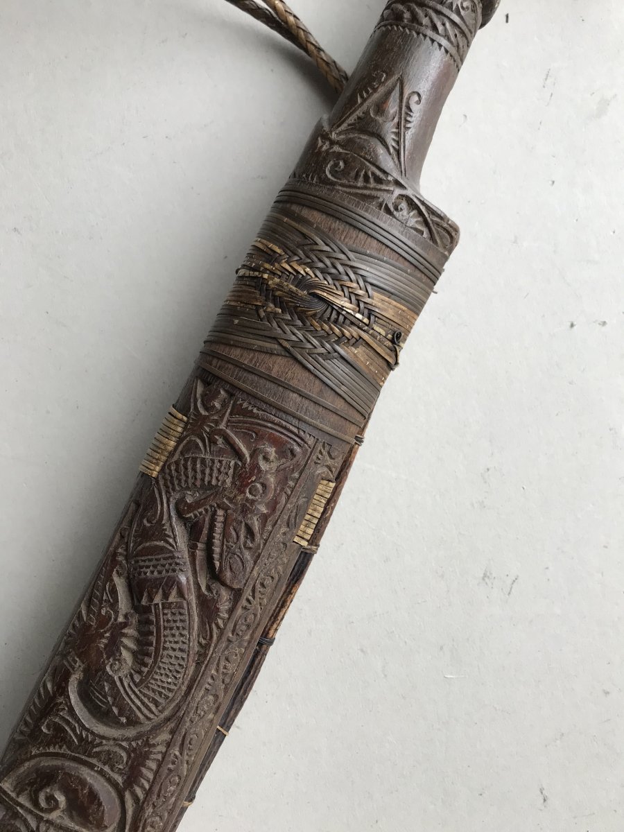 Dague/ Sabre Dayak - Mandau-photo-4