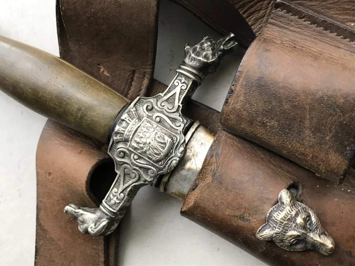 Paris Louvetier Hunting Dagger-photo-4