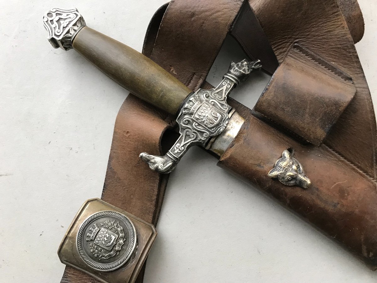 Paris Louvetier Hunting Dagger