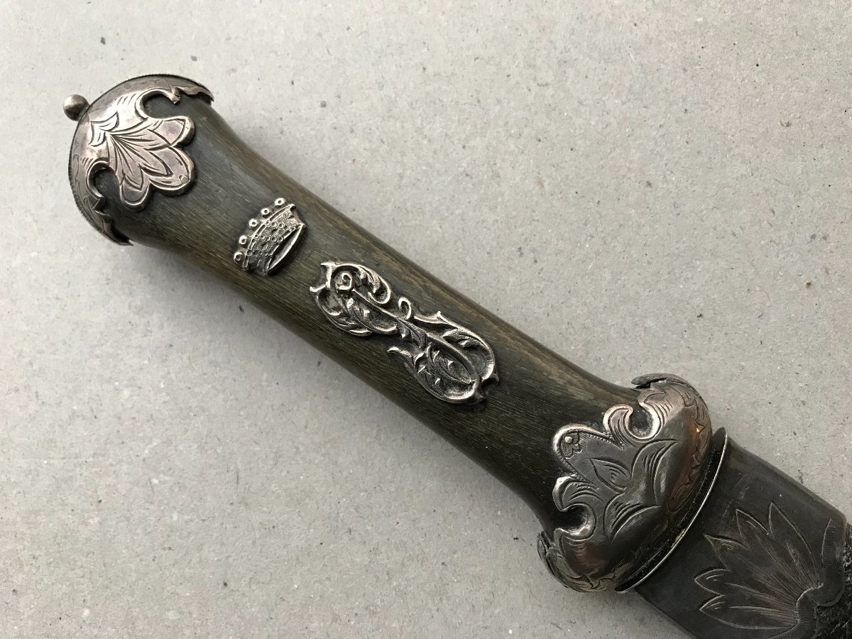 Couteau De Noble En Argent-photo-2