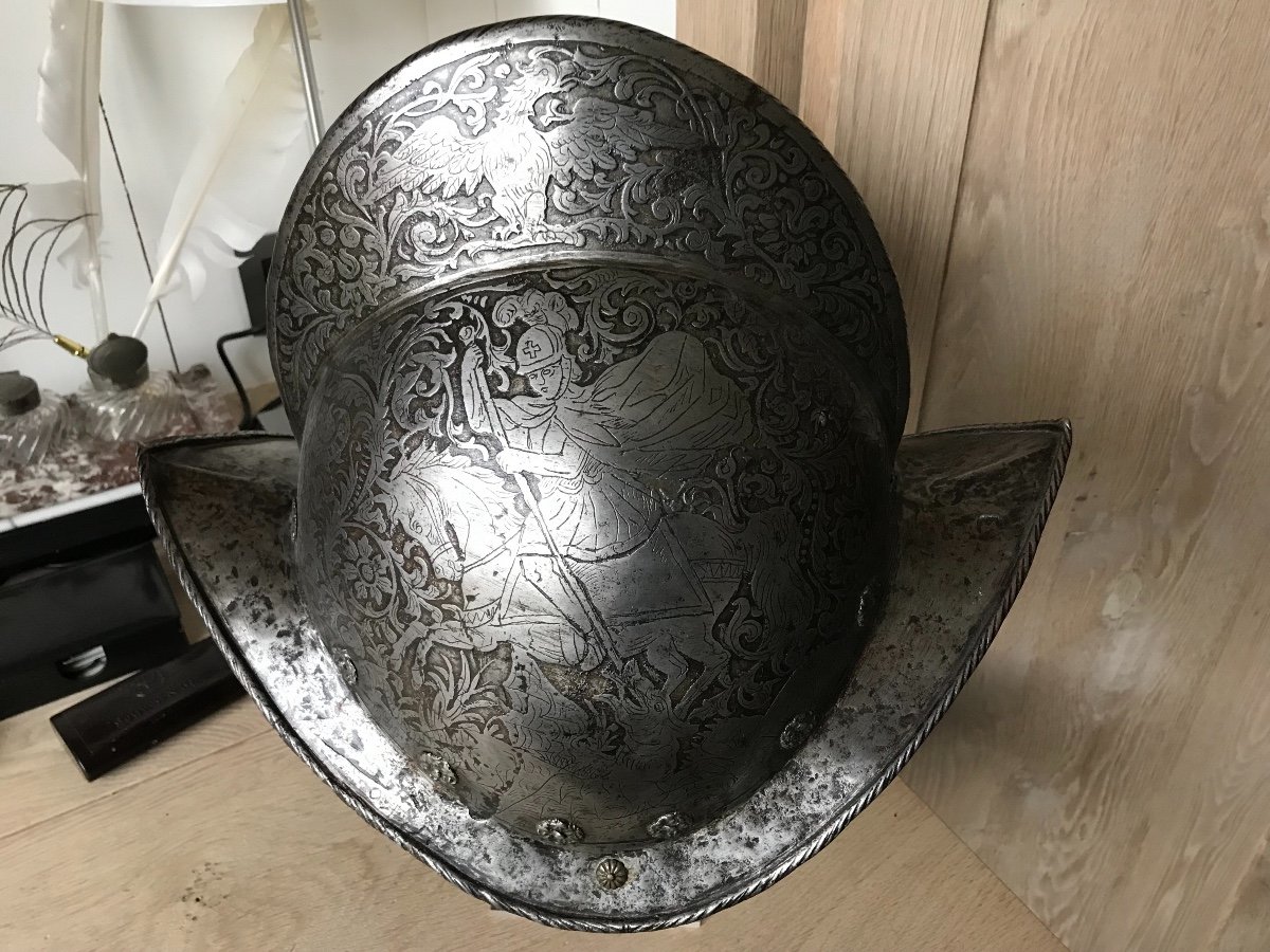 German Morion Helmet-photo-4