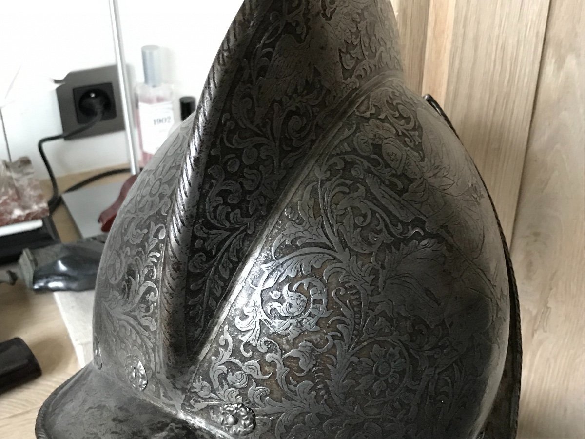 German Morion Helmet-photo-2