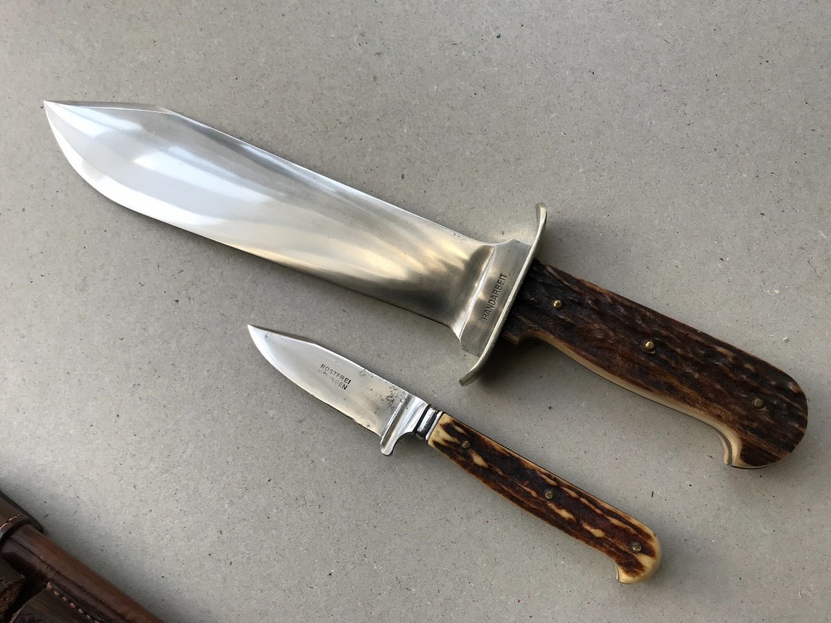 Couteau de chasse Prototype allemand F.dula-photo-4