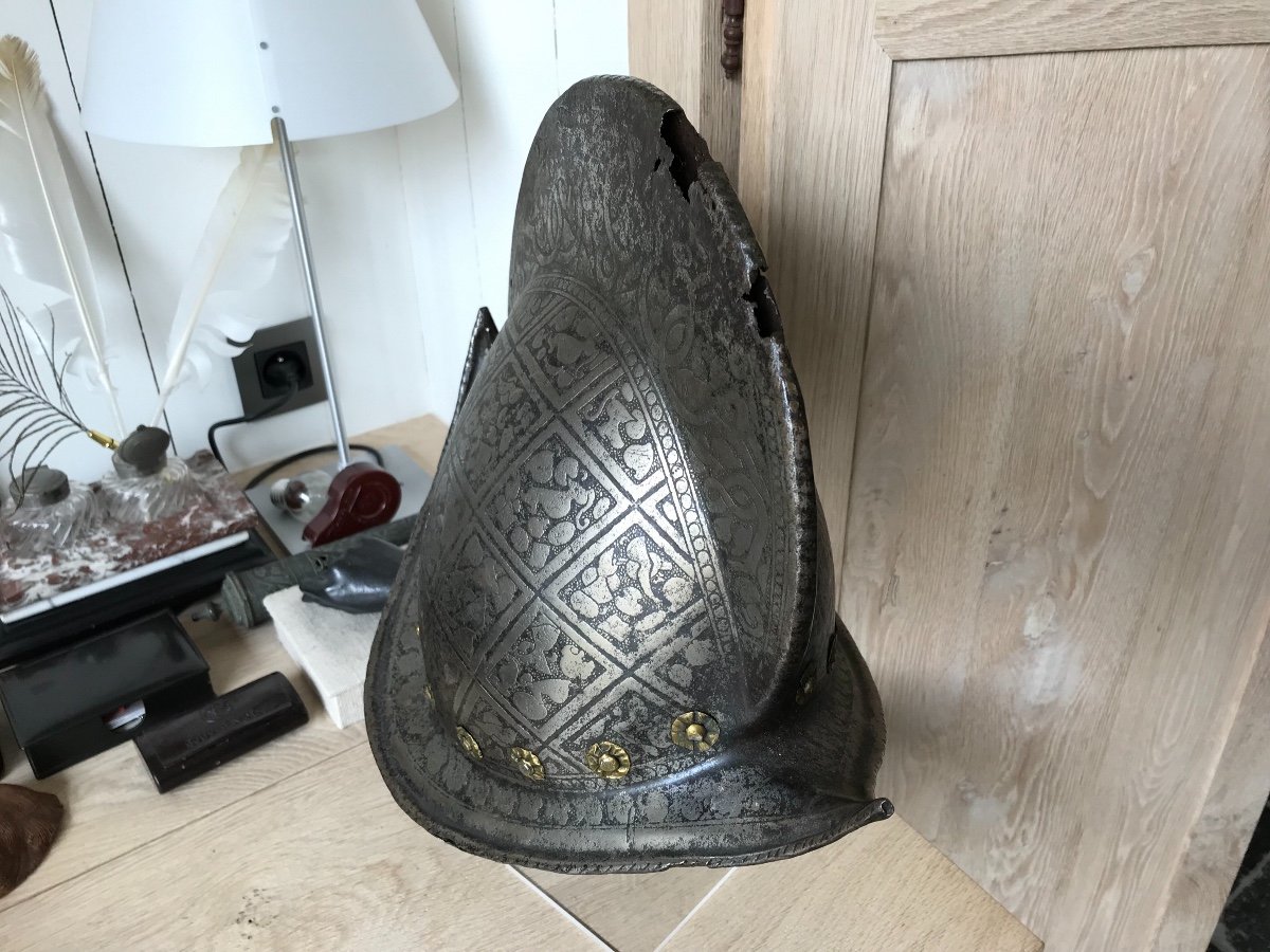 Casque Morion A Haute Crète-photo-3