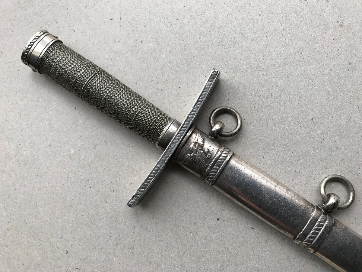 Very Rare Officer Dagger Of The Hj For The Delegation To Tokyo-photo-2