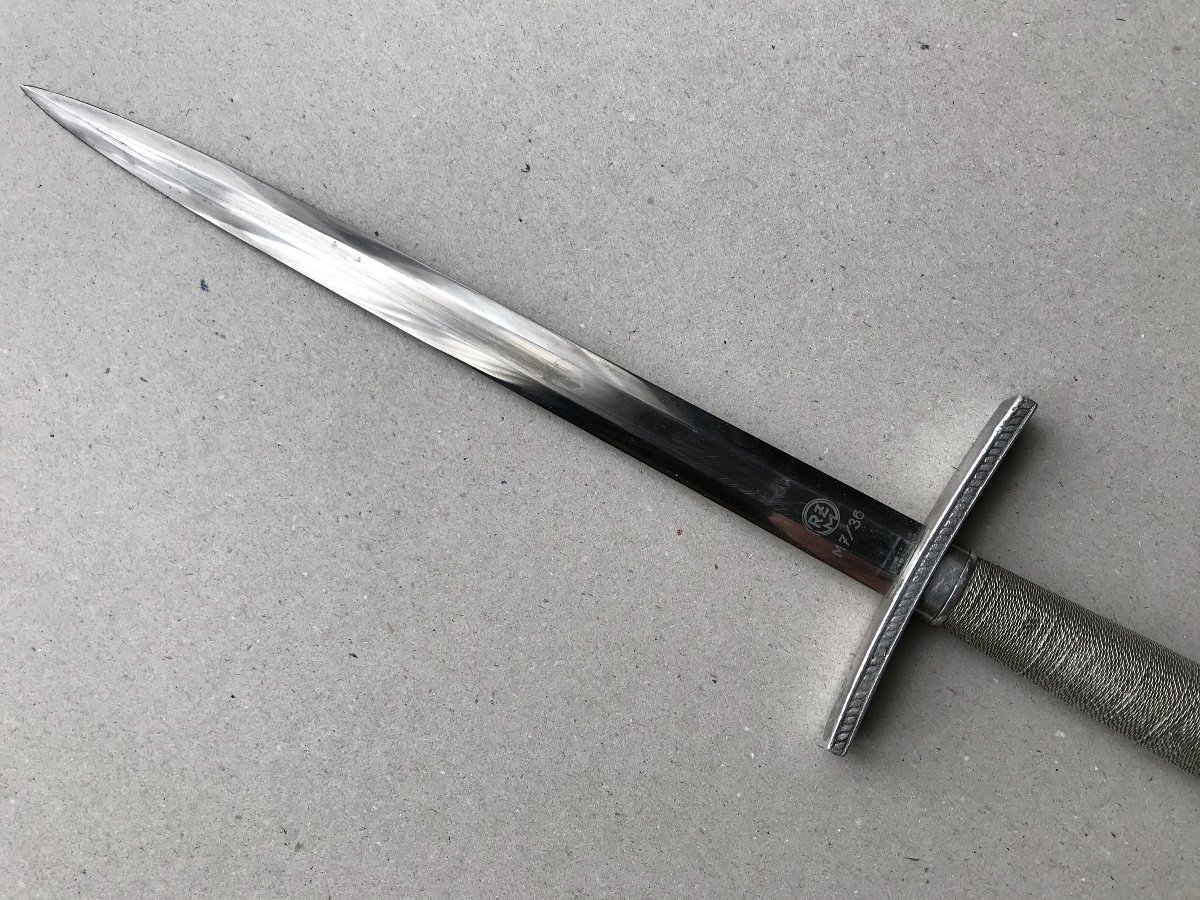 Very Rare Officer Dagger Of The Hj For The Delegation To Tokyo-photo-8
