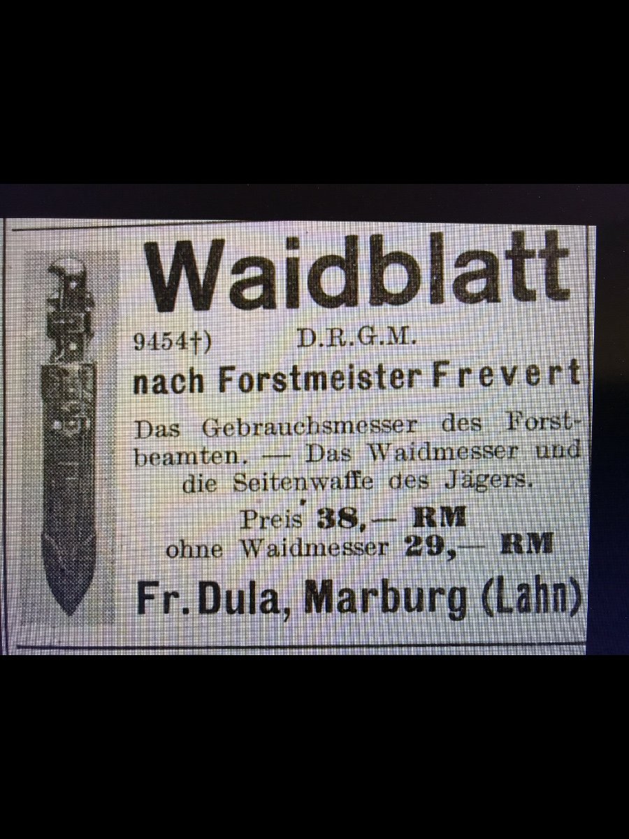 German F.dula Hunting Knife / Dagger-photo-1