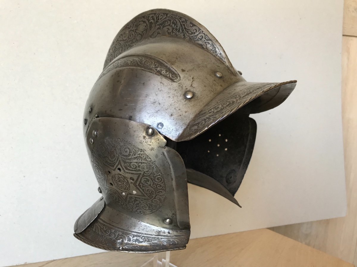 Bourgonet Helmet For Young Noble-photo-1