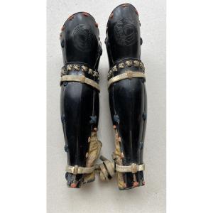 Suneate For Samurai Armor 