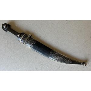 Small Kindjahl In Niello Silver