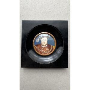 portret miniature de Henri VIII par Andre