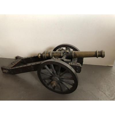 Bronze Cannon Model