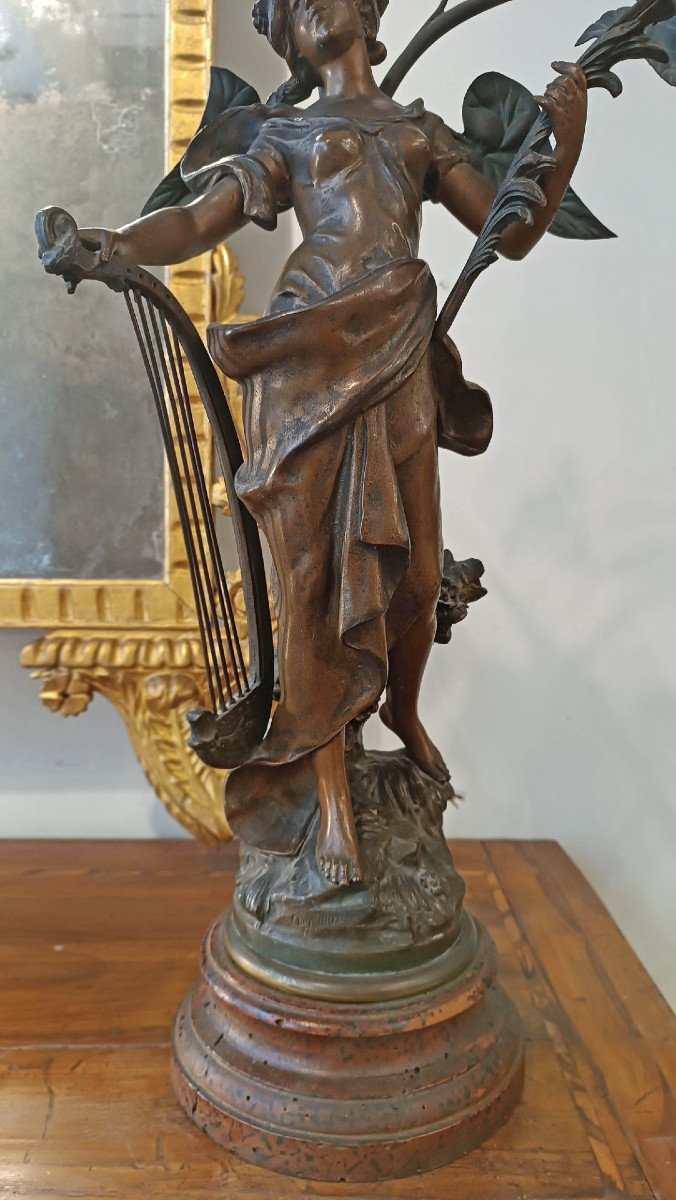 LAMPE LIBERTY AUGUSTE MOREAU « LA MÉLODIE »-photo-4