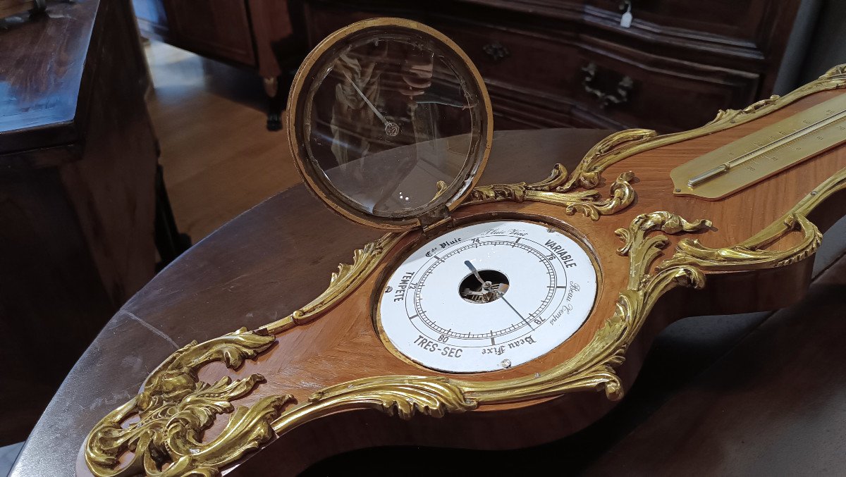 Second Half Of The 19th Century Napoleon III's Barometer-photo-4