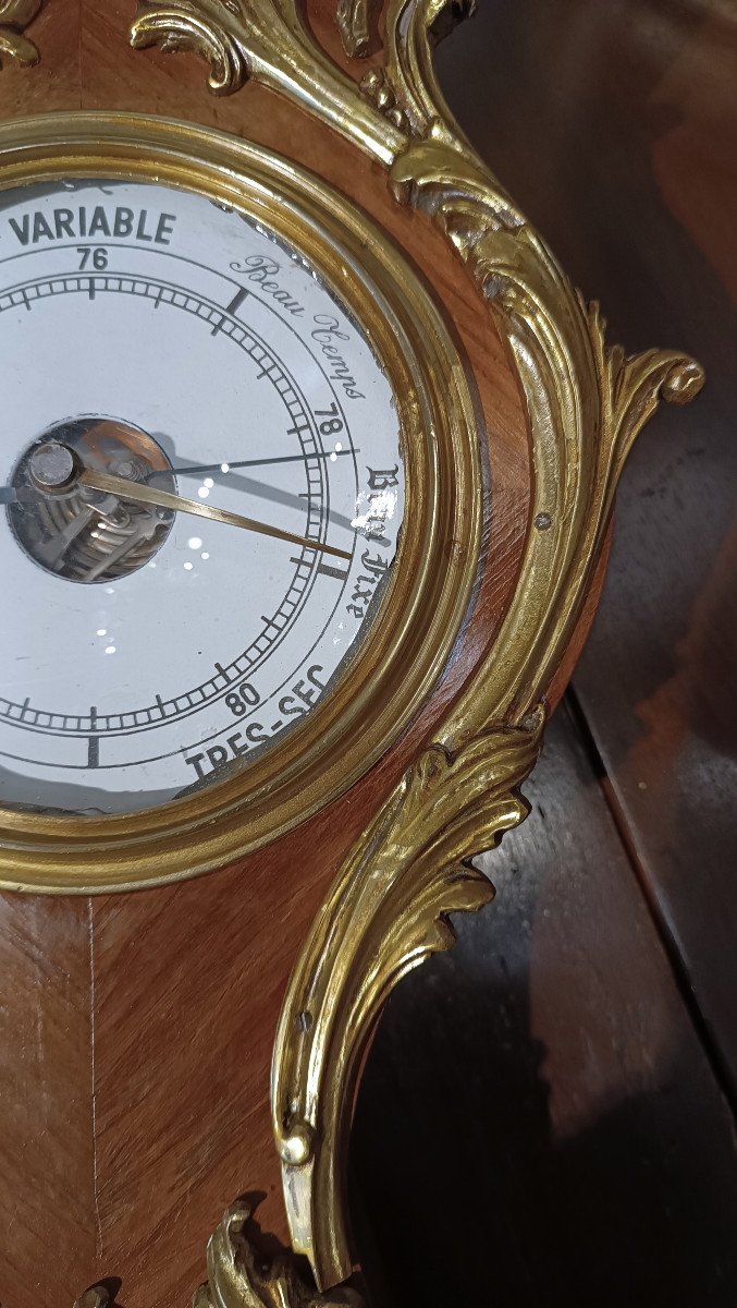 Second Half Of The 19th Century Napoleon III's Barometer-photo-7