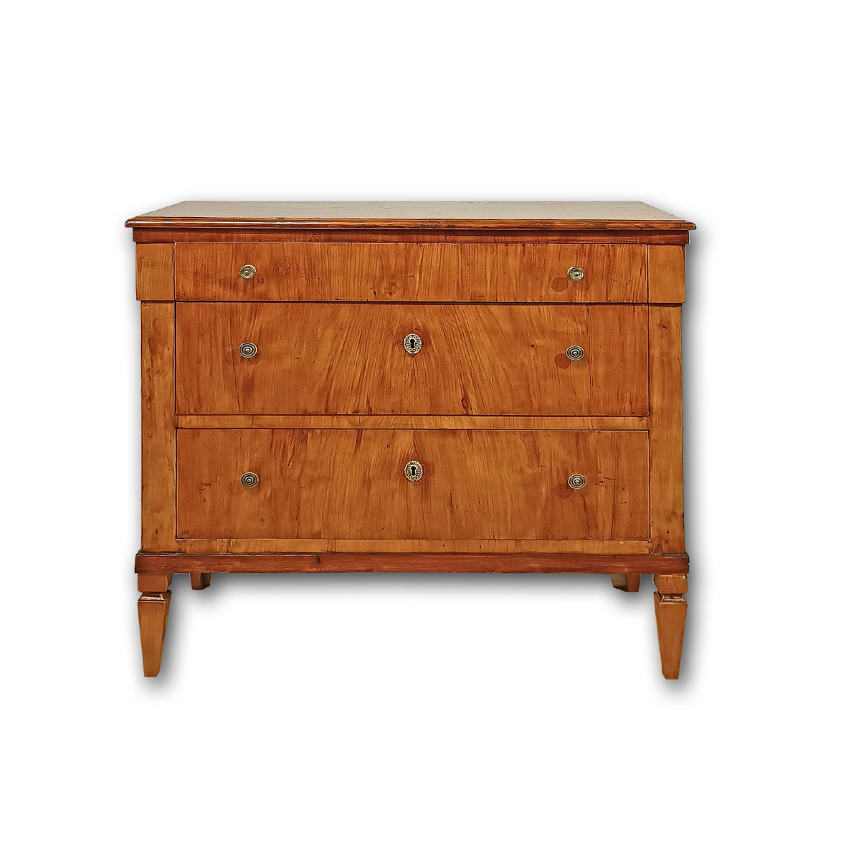 Late 18th Century Tuscan Neoclassical Chest Of Drawers In Cherry