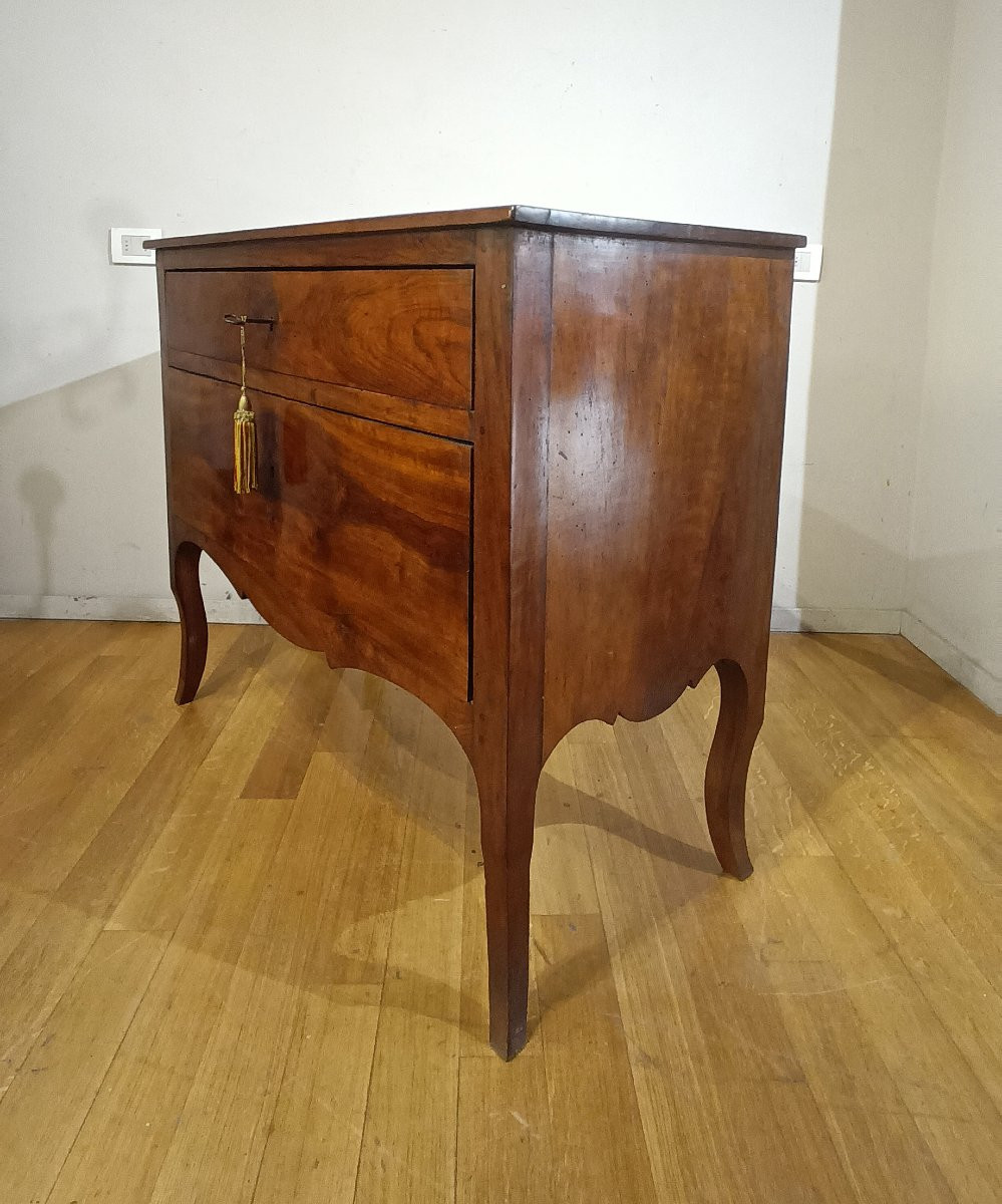 Second Half Of The 18th Century Cherry Drawer Louis XV-xvi -photo-3