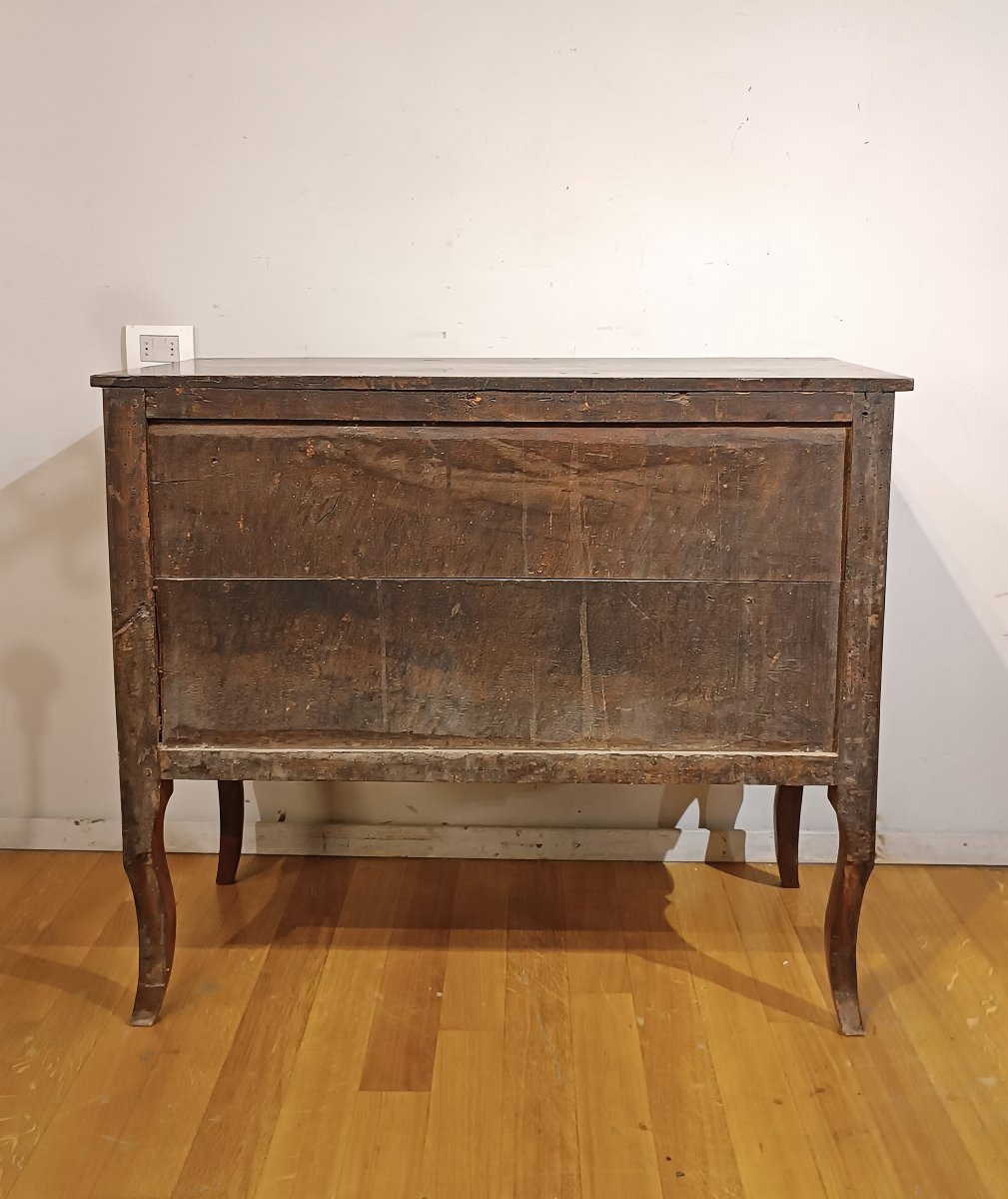 Second Half Of The 18th Century Cherry Drawer Louis XV-xvi -photo-4