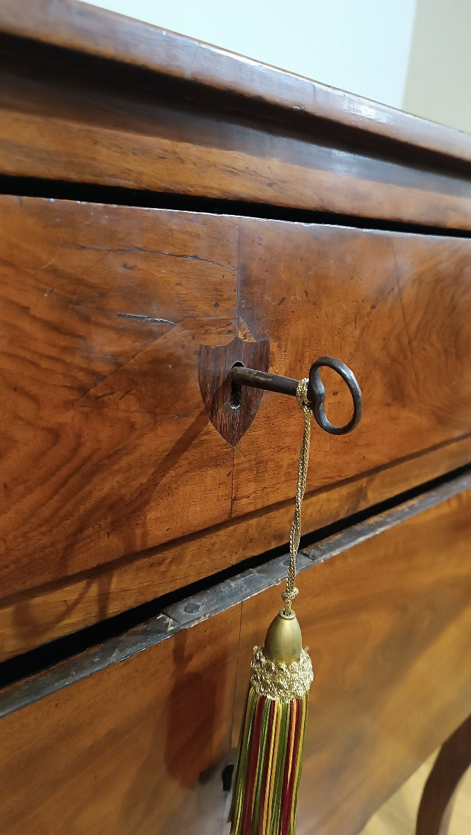 Second Half Of The 18th Century Cherry Drawer Louis XV-xvi -photo-5