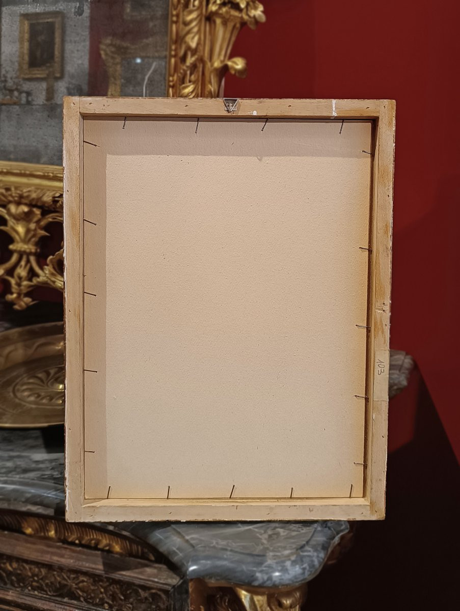 TABLEAU AVEC VUE FLORENTINE DÉBUT DU 20ème SIÈCLE-photo-6