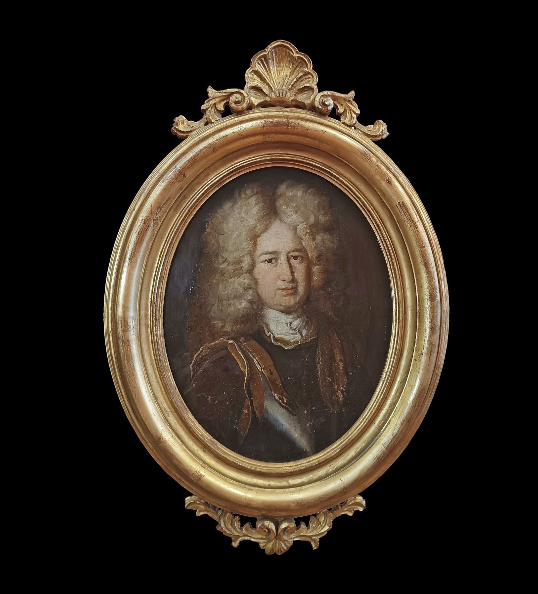 PORTRAIT DU DUC DE METERNICH DÉBUT DU 18ème SIÈCLE-photo-2