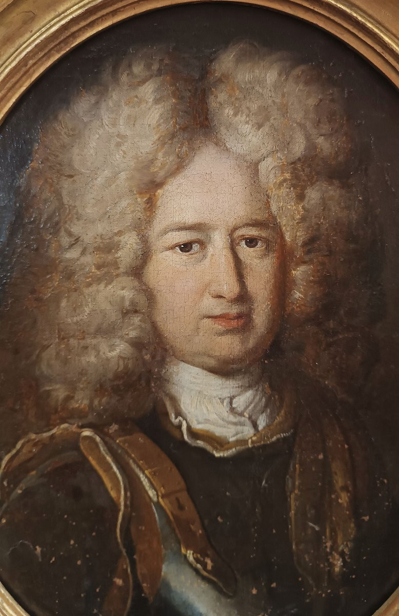 PORTRAIT DU DUC DE METERNICH DÉBUT DU 18ème SIÈCLE-photo-4