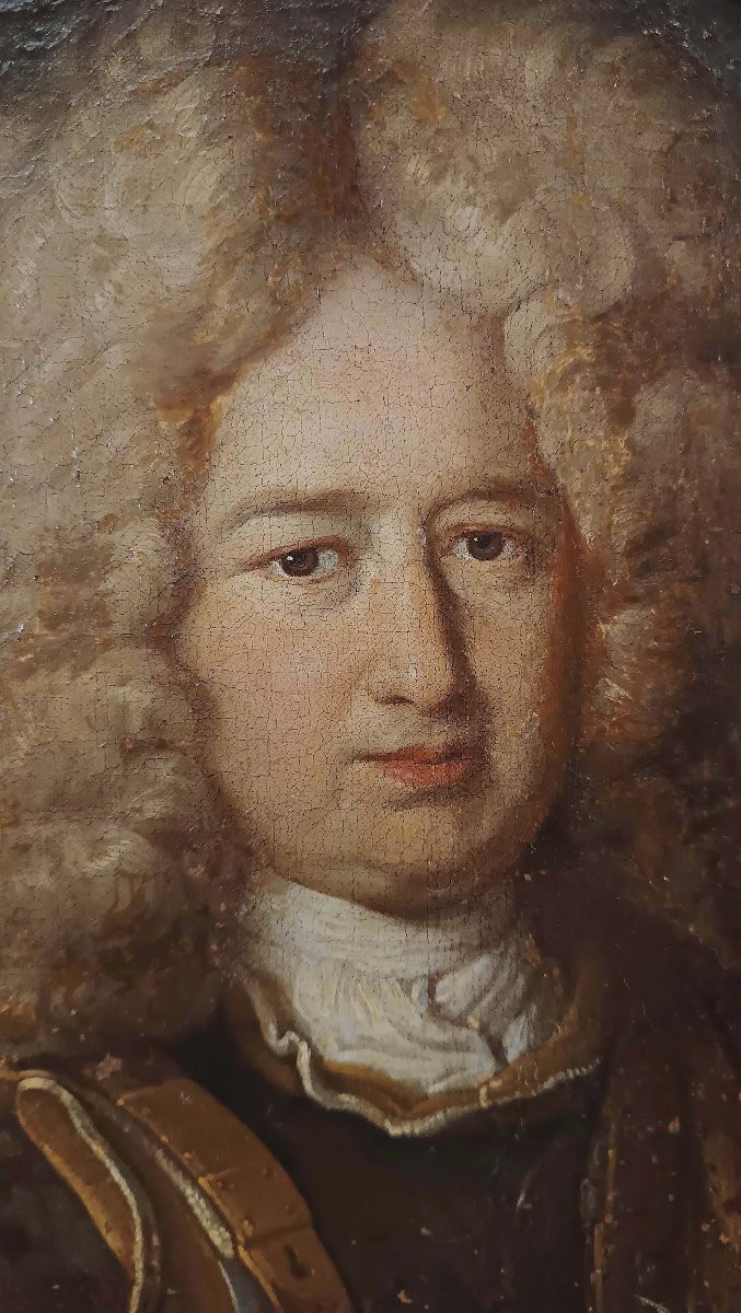 PORTRAIT DU DUC DE METERNICH DÉBUT DU 18ème SIÈCLE-photo-1