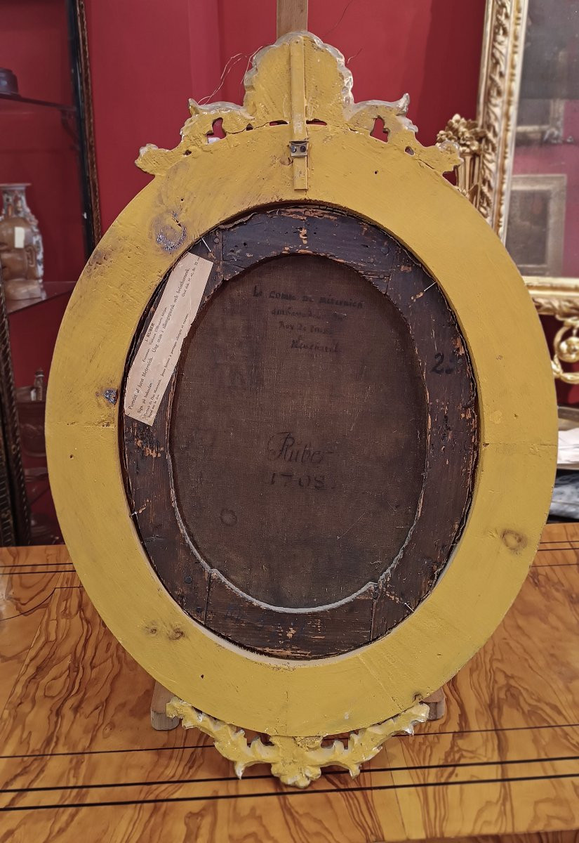 PORTRAIT DU DUC DE METERNICH DÉBUT DU 18ème SIÈCLE-photo-5