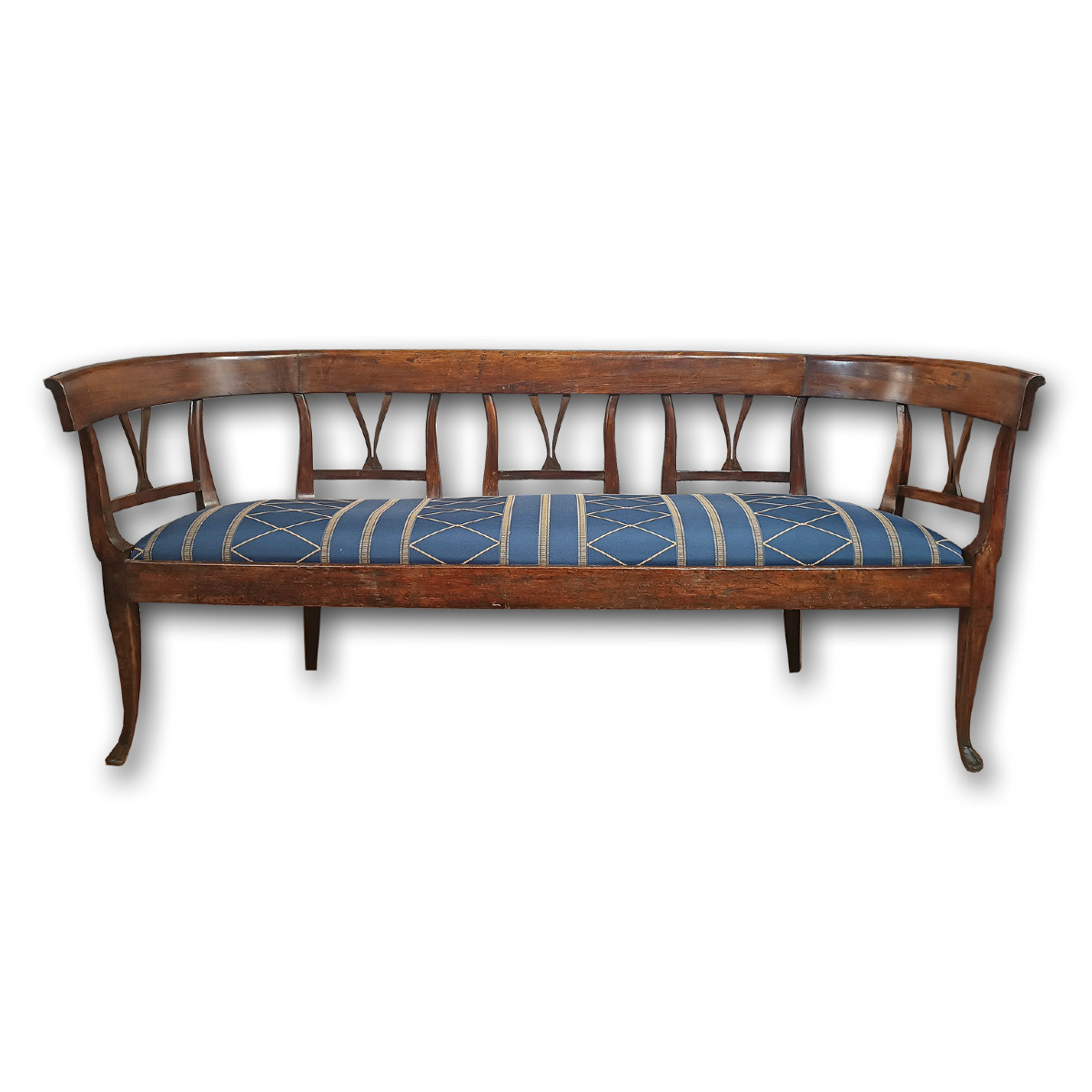 Late 18th Century Directory Walnut Sofa 