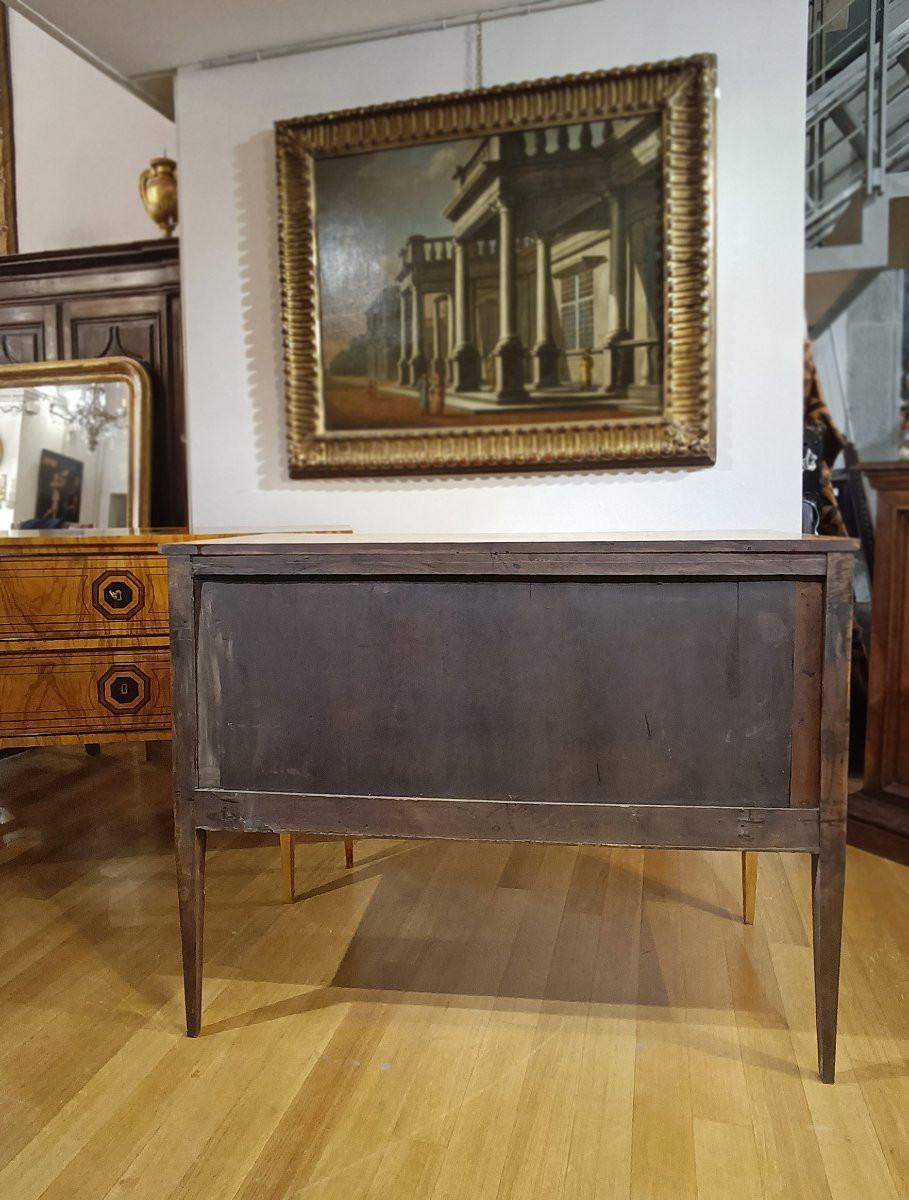 Second Half Of The 19th Century Pair Of Neoclassical-style Chest Of Drawers-photo-4