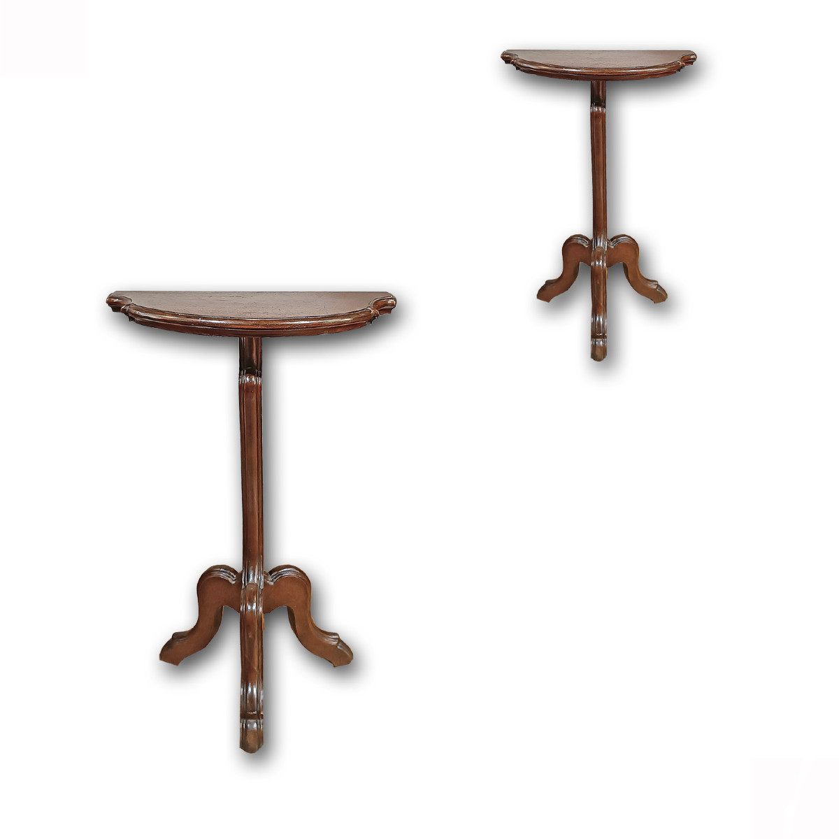 Pair Of 19th Century Gueridon Console Tables