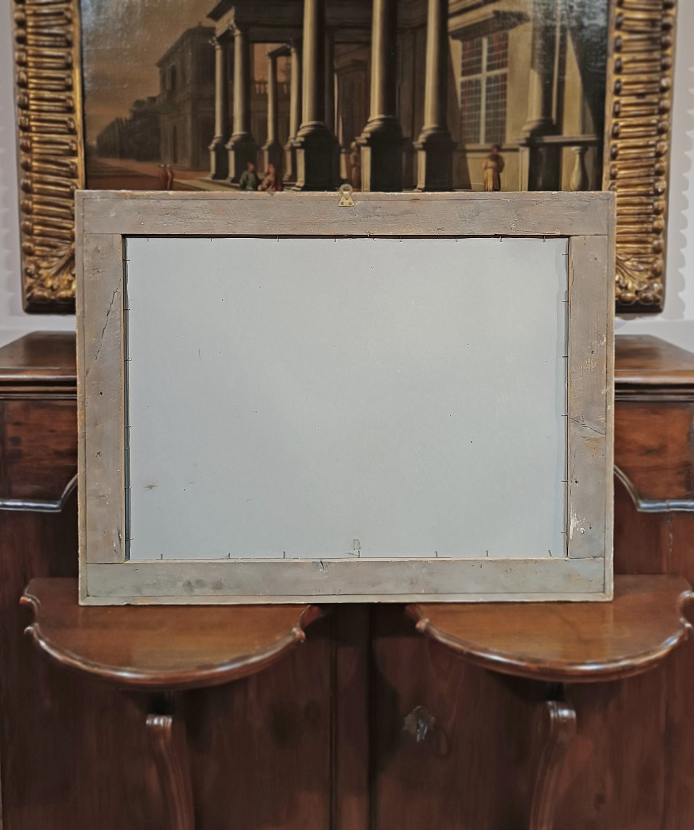 MIROIR RECTANGULAIRE NÉOCLASSIQUE SECONDE MOITIÉ DU 18ème SIÈCLE-photo-6