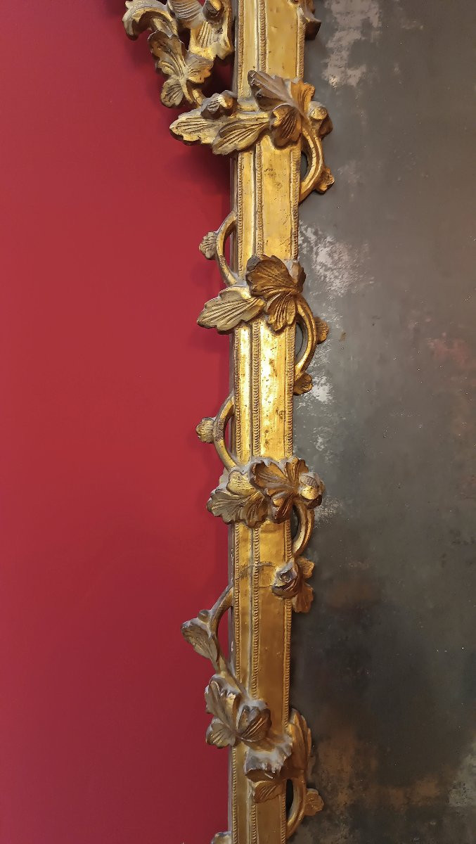 Mid-18th Century Louis XV Gilt Mirror-photo-5