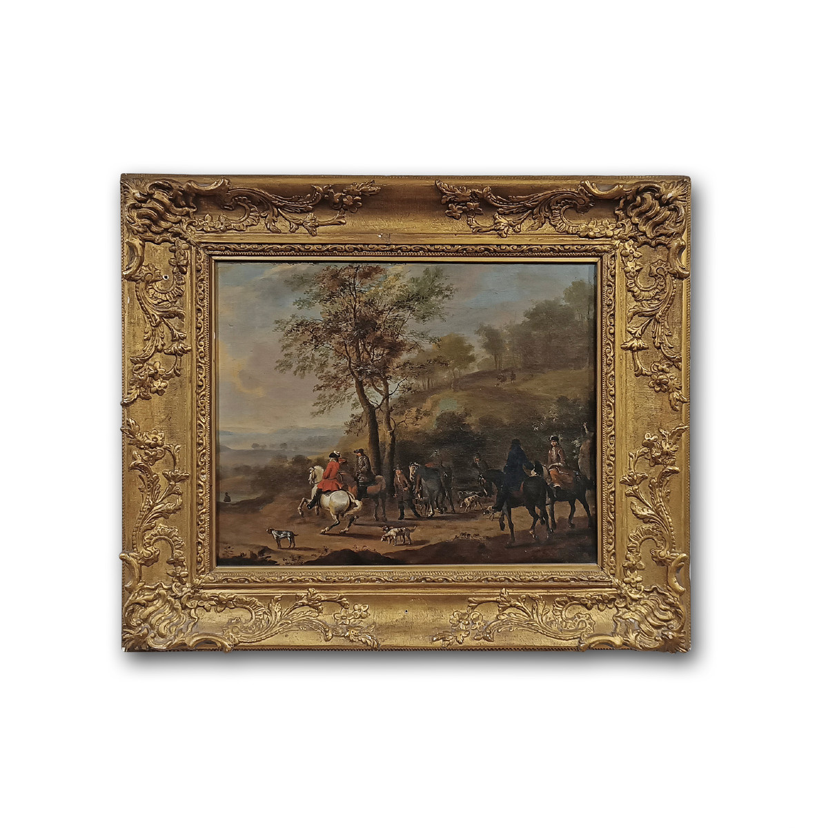 TABLEAU DE CHASSE MILIEU DU 18ème SIÈCLE