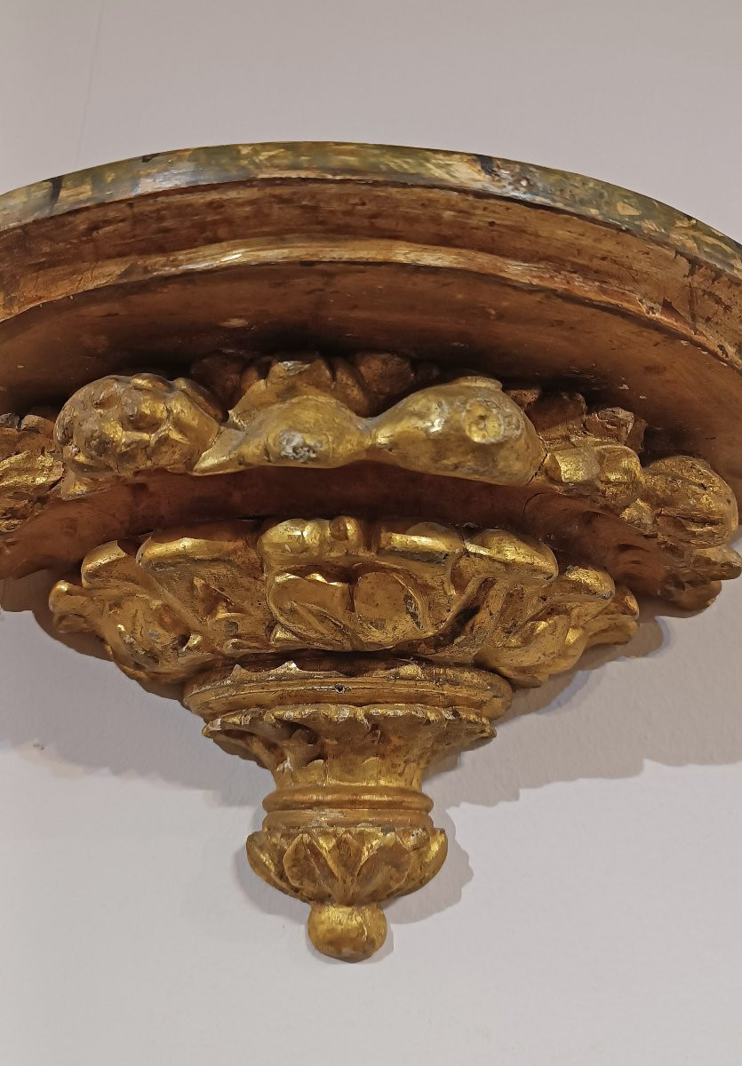 PAIRE D'ÉTAGÈRES NÉOCLASSIQUES FIN DU 18ème SIÈCLE-photo-4