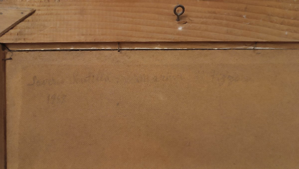 TABLEAU DE MARINE ET DE BATEAUX PREMIÈRE MOITIÉ DU 20ème SIÈCLE-photo-6