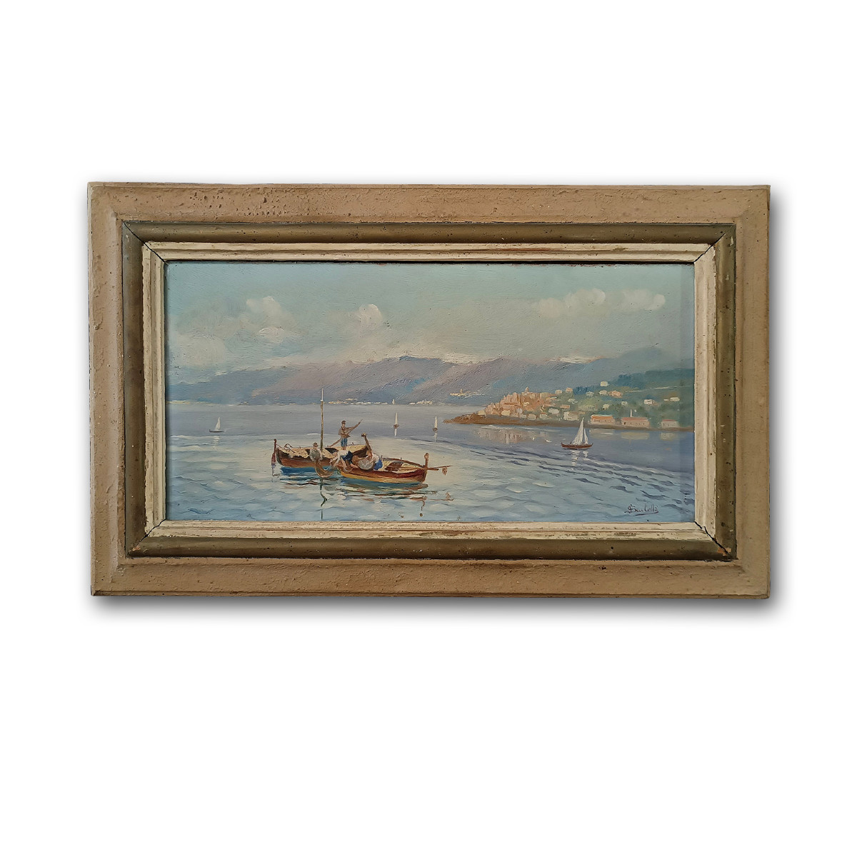 TABLEAU DE MARINE ET DE BATEAUX PREMIÈRE MOITIÉ DU 20ème SIÈCLE