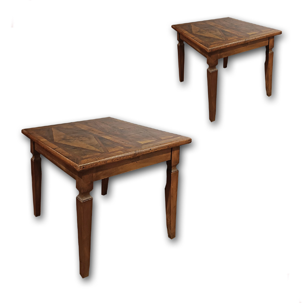 Late 18th Century Pair Of Neoclassical Coffee Tables