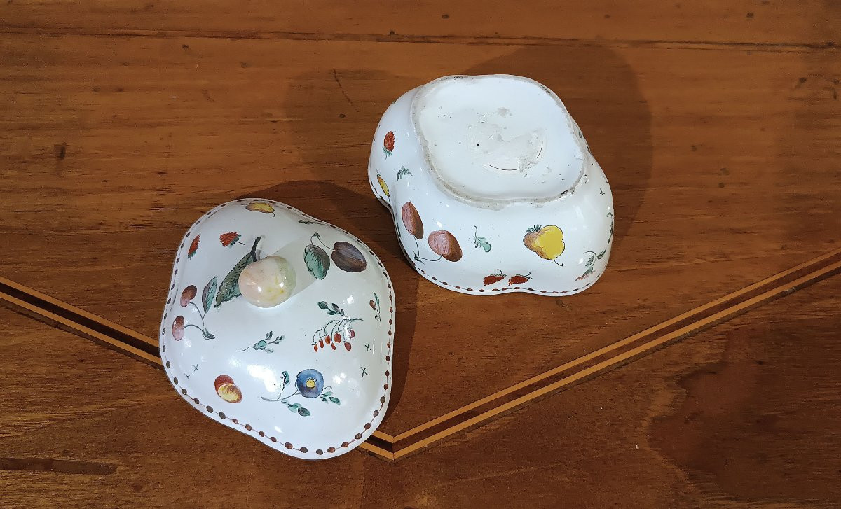 Second Half Of The 18th Century Ginori Coffee Porcelain Set -photo-3