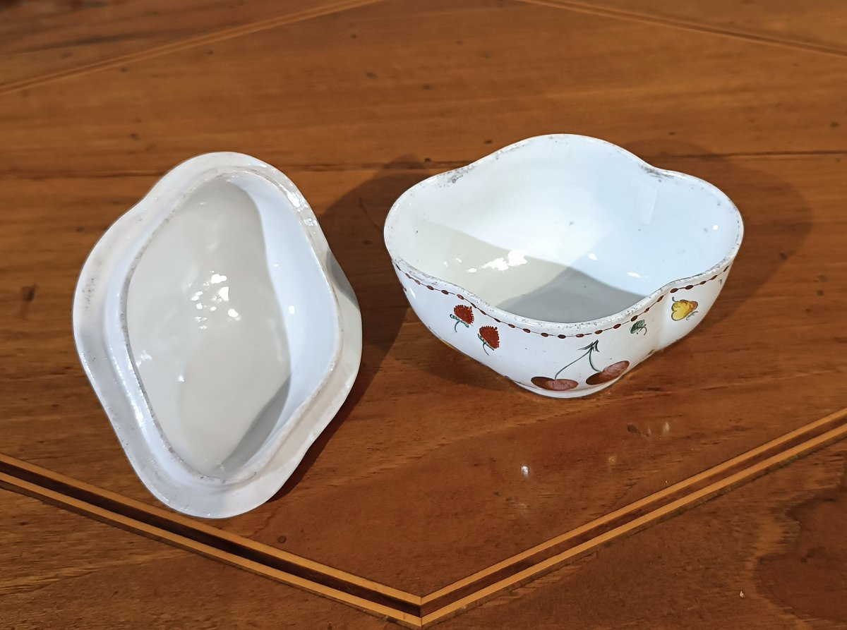 Second Half Of The 18th Century Ginori Coffee Porcelain Set -photo-4