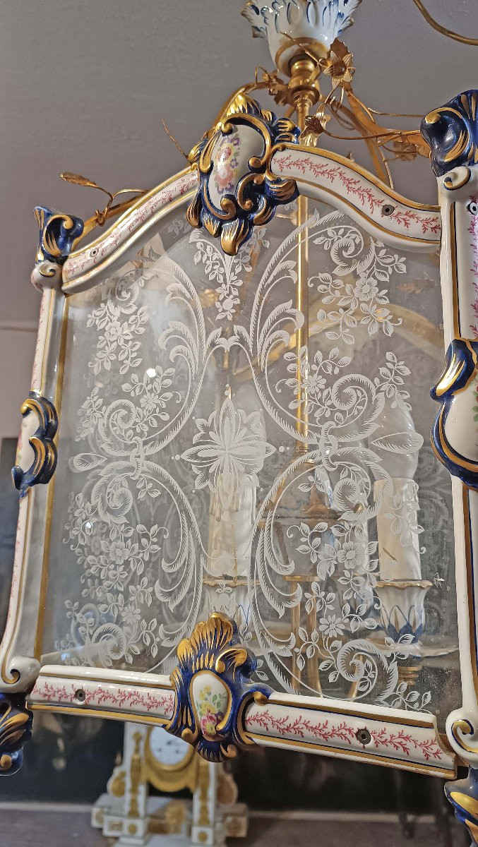 LANTERNE NAPOLÉON III MILIEU DU 19ème SIÈCLE-photo-3