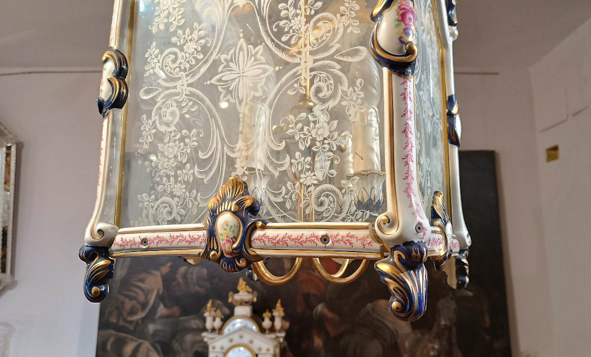 LANTERNE NAPOLÉON III MILIEU DU 19ème SIÈCLE-photo-4