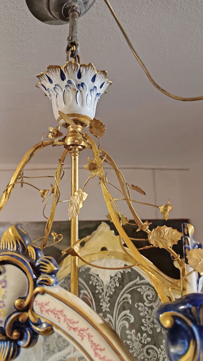 LANTERNE NAPOLÉON III MILIEU DU 19ème SIÈCLE-photo-3