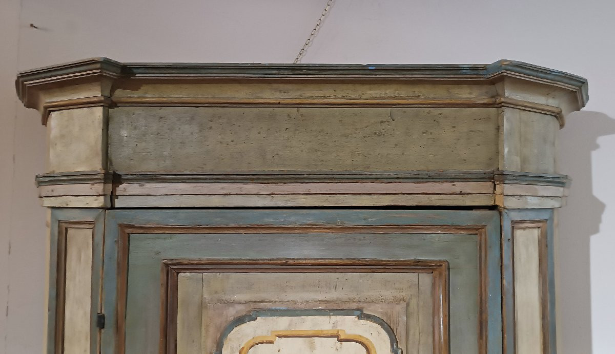 CABINET PEINT LOUIS XIV DÉBUT DU 18ème SIÈCLE-photo-4